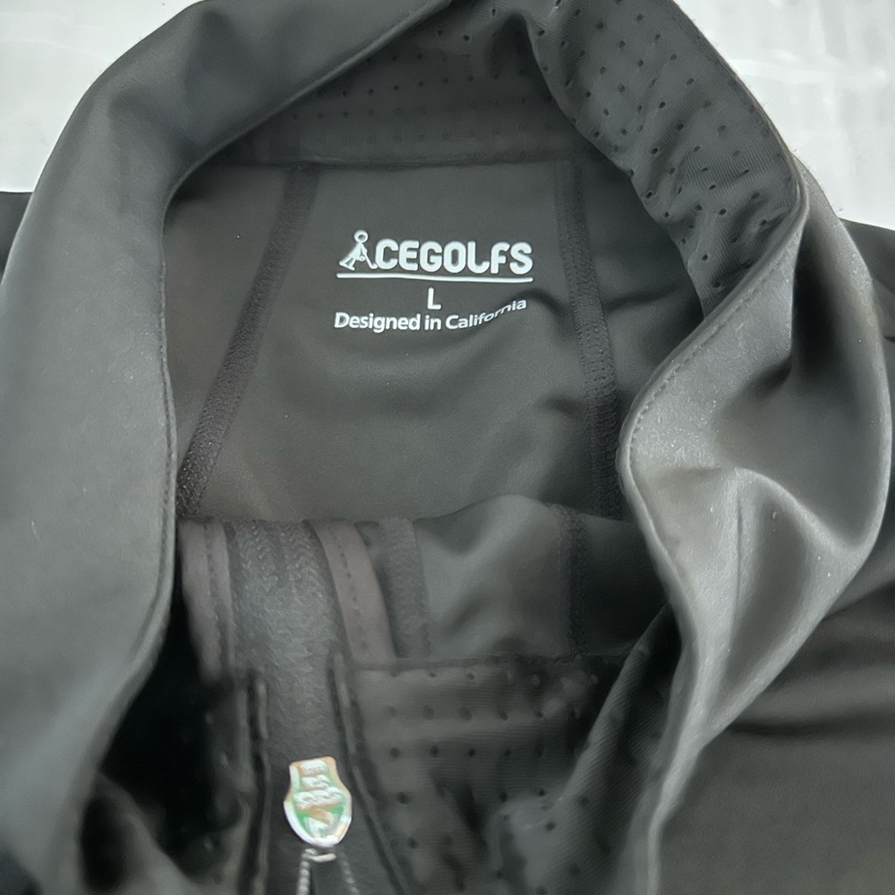 Acegolfs More Than Basic Ruffle Golf Jacket, L - image 7